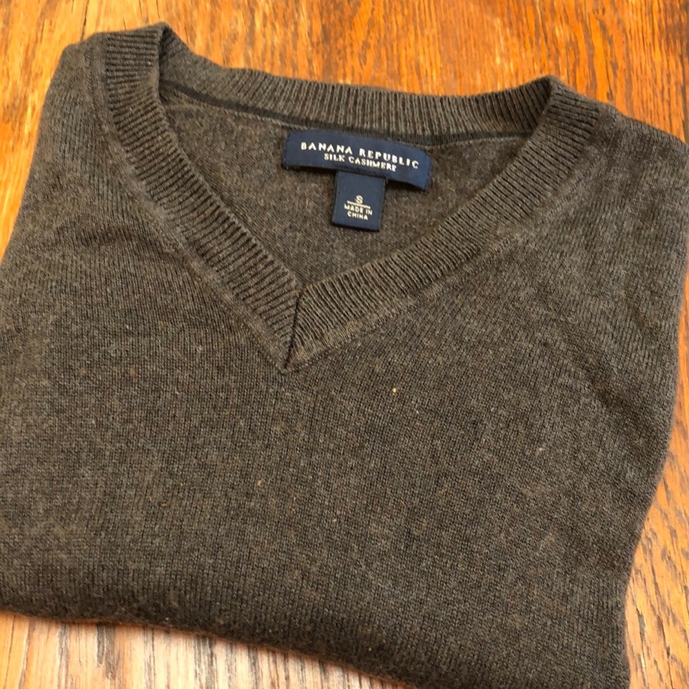 Banana Republic Silk Cashmere Sweater Size Small